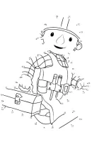 Stip tot stip kleurplaat 1